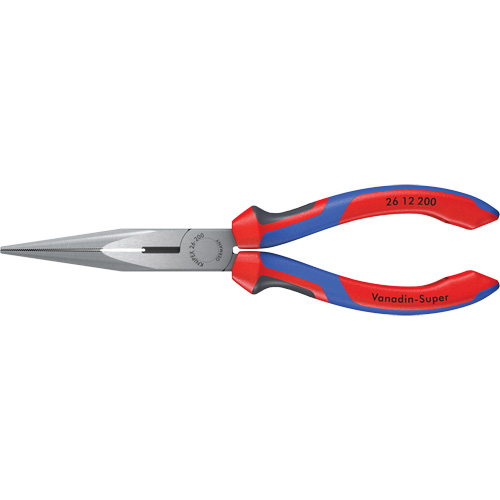 Pince &agrave; becs demi-ronds avec coupe-fil, 8" lo Moffatt Supply & Specialties