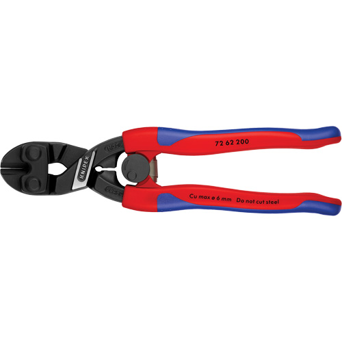 High Leverage Flush Cutter for Plastic & Soft Metal, 8" L, Flush Cut Moffatt Supply & Specialties