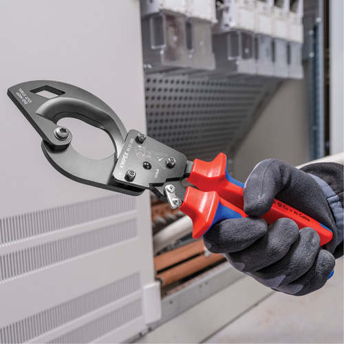 Ratcheting Cable Cutters with Comfort Grip, 10" Moffatt Supply & Specialties