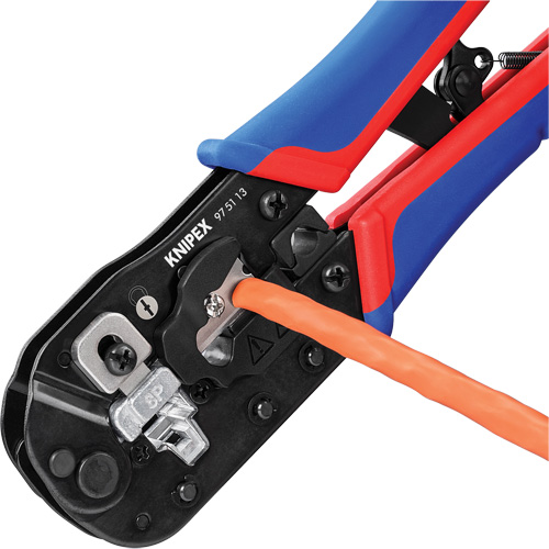Pince &agrave; sertir pour fiches Western RJ45 Moffatt Supply & Specialties