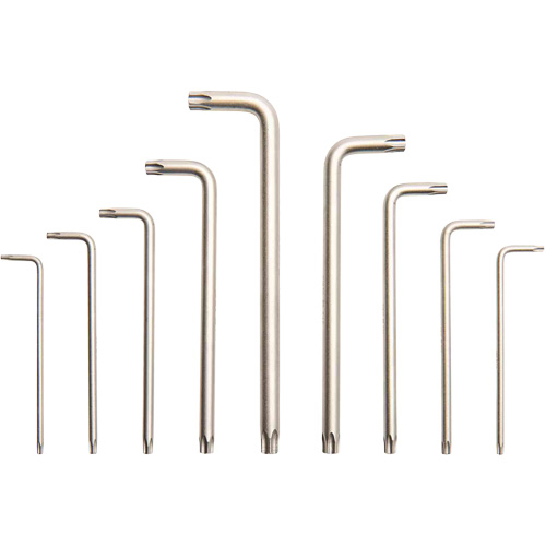 Magnetic Tamperproof Key Set JMTK-9, 9 Pcs., Torx&reg; Moffatt Supply & Specialties