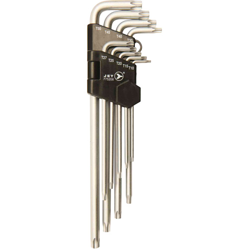 Extra-Long Magnetic Tamperproof Key Set JMTK-9L, 9 Pcs., Torx&reg; Moffatt Supply & Specialties