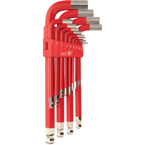 Jumbo Magnetic SAE Ball Nose Hex Key Set JJMK-13S, 13 Pcs., Imperial Moffatt Supply & Specialties