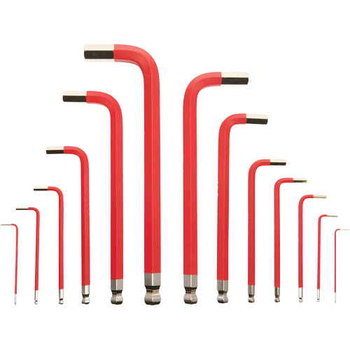 Jumbo Magnetic SAE Ball Nose Hex Key Set JJMK-13S, 13 Pcs., Imperial Moffatt Supply & Specialties