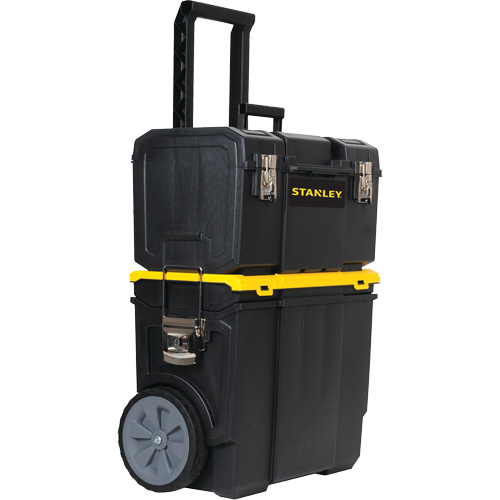 3-in-1 Mobile Work Centre, 18-1/2" x 24-3/10", Black/Yellow Moffatt Supply & Specialties