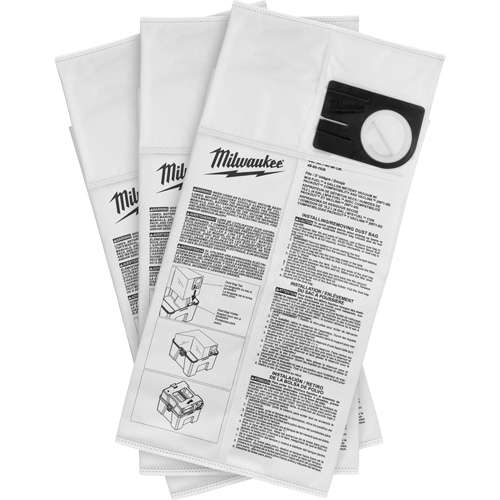 Sacs &agrave; poussi&egrave;re molletonn&eacute;s, 4 gal. US Moffatt Supply & Specialties