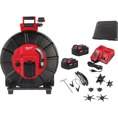 M18 325 Stiff Modular Pipeline Inspection System, 34 mm (1.34") Camera Head Moffatt Supply & Specialties