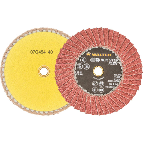 Disc Blender, 4-1/2" x Type 29, 40 Grit, Aluminum Oxide Moffatt Supply & Specialties