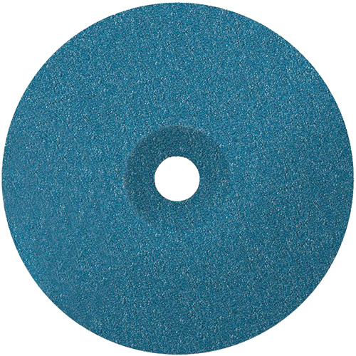 Topcut Sanding Disc, Zirconium, 24, 7" Dia x 7/8" Arbor Moffatt Supply & Specialties