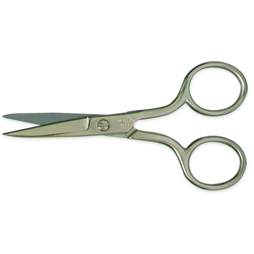 Embroidery & Sewing Scissors, 1-1/4", Rings Handle Moffatt Supply & Specialties