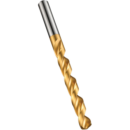 Jobber Drill Bit, High Speed Steel, 1/4", 101 mm L, 63 mm Flute, 130° Point Angle Moffatt Supply & Specialties