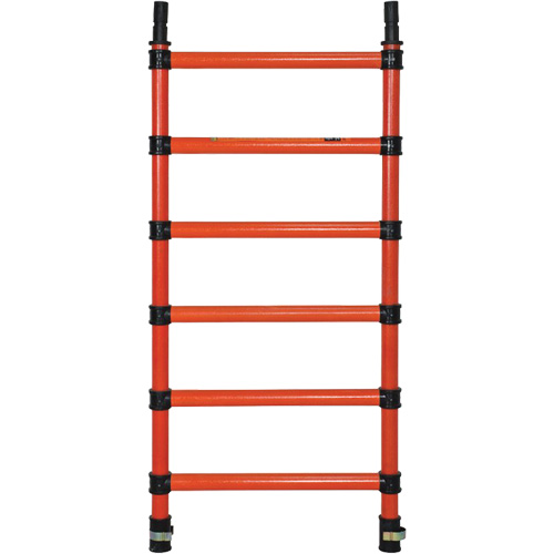 Composants pour &eacute;chafaudages la tour en fibre de verre, Montant d'extr&eacute;mit&eacute;, 27" la x 60" h Moffatt Supply & Specialties