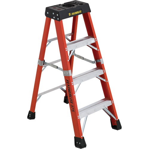 Industrial Extra Heavy-Duty Stepladders (6800 AA Series), 4', Fibreglass, 375 lbs. Capacity, Type 1AA Moffatt Supply & Specialties