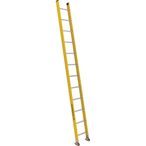 Industrial Extra Heavy-Duty Straight Ladders (5600 Series), 12', Fibreglass, 375 lbs., CSA Grade 1AA Moffatt Supply & Specialties