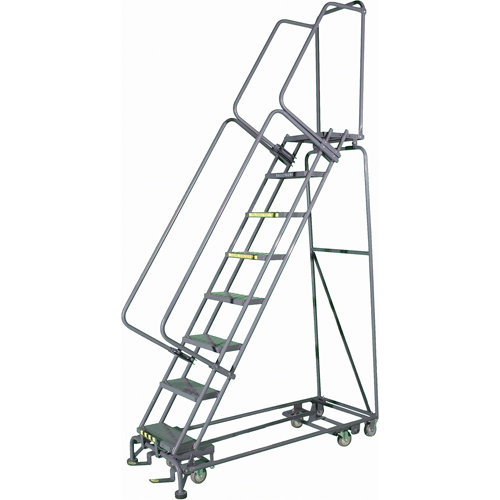 All Directional Ladders, 8 Steps, 24" Step Width, 80" Platform Height, Steel Moffatt Supply & Specialties