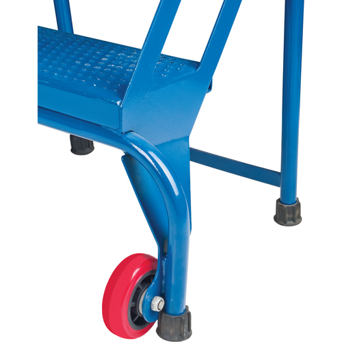 &eacute;chelle pliante portative, 2 marches, Perfor&eacute;, Hauteur 20" Moffatt Supply & Specialties