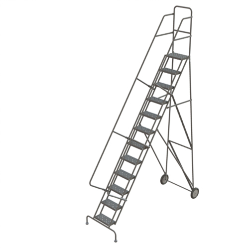 &eacute;chelles roulantes, 12 marches, Stri&eacute;, Hauteur 126" Moffatt Supply & Specialties
