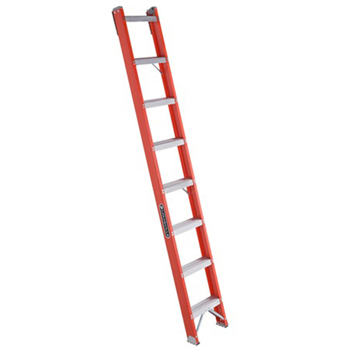 FH1000 Series Industrial Heavy-Duty Shelf Ladders, 8', Fibreglass, 300 lbs., CSA Grade 1A Moffatt Supply & Specialties