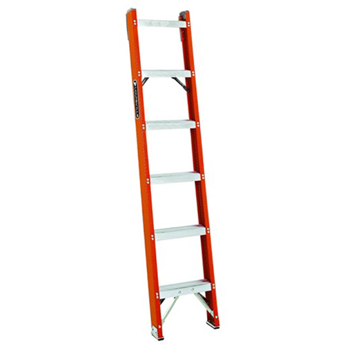 FH1000 Series Industrial Heavy-Duty Shelf Ladders, 6', Fibreglass, 300 lbs., CSA Grade 1A Moffatt Supply & Specialties