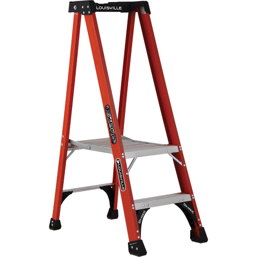 Industrial Extra Heavy-Duty Pro Platform Stepladders (FXP1800 Series), 2', 375 lbs. Cap. Moffatt Supply & Specialties