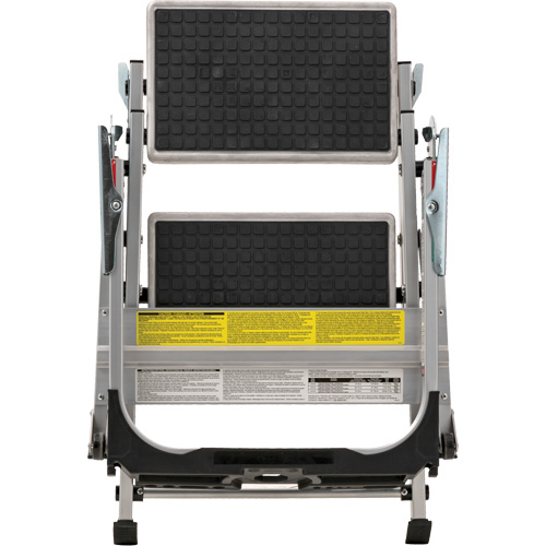 &eacute;chelle escabeau avec roues pivotantes, 2 marches, 23" x 21" x Hauteur 34,50" Moffatt Supply & Specialties