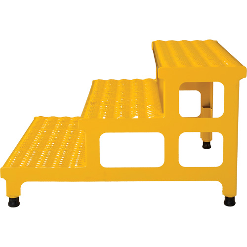 Adjustable Step-Mate Stand, 3 Step(s), 36-3/16" W x 33-7/8" L x 22-1/4" H, 500 lbs. Capacity Moffatt Supply & Specialties