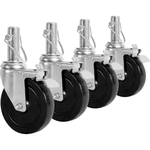 Set of Casters for Scaffolding Moffatt Supply & Specialties