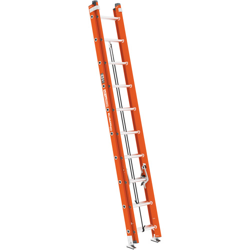 BuildMan&reg; Extension Ladder, 300 lbs. Cap., 20' H, Grade 1A Moffatt Supply & Specialties