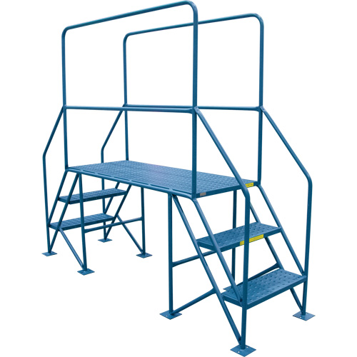 Crossover Ladder, 35-1/2" Overall Span, 31-1/2" H x 22" D, 22" Step Width Moffatt Supply & Specialties