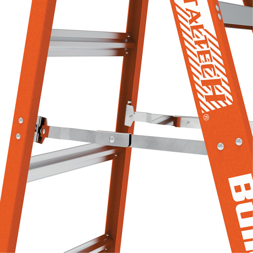Escabeau, 4', Fibre de verre, Capacit&eacute; 375 lb, Type 1AA Moffatt Supply & Specialties