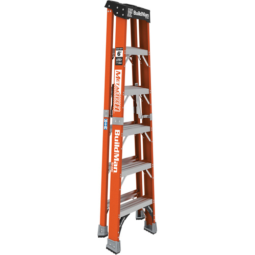Escabeau, 6', Fibre de verre, Capacit&eacute; 375 lb, Type 1AA Moffatt Supply & Specialties