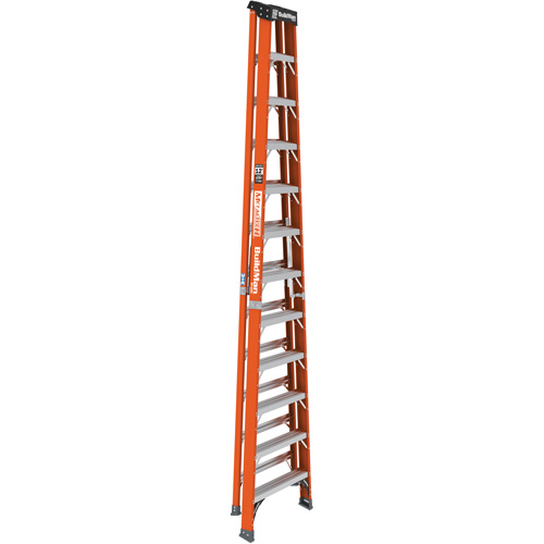 Step Ladder, 12', Fibreglass, 375 lbs. Capacity, Type 1AA Moffatt Supply & Specialties