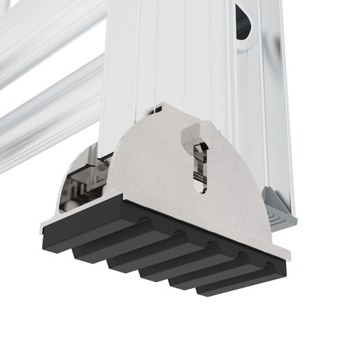 Jobsite Series Extension Ladder, 225 lbs. Cap., 32' H, Grade 2 Moffatt Supply & Specialties