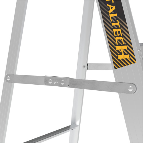 Step Ladder, 6', Aluminum, 225 lbs. Capacity, Type 2 Moffatt Supply & Specialties