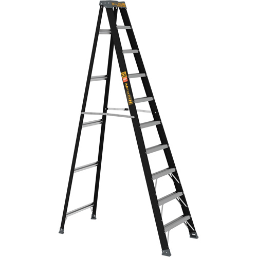 Step Ladder, 10', Fibreglass, 250 lbs. Capacity, Type 1 Moffatt Supply & Specialties
