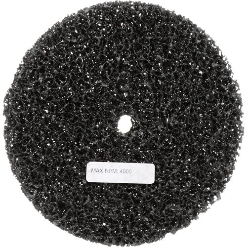 Disque de nettoyage Standard Abrasives 840701, 6" dia., Grain Cors&eacute;, Carbure de silicium Moffatt Supply & Specialties