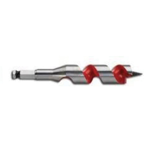 Ship Auger Drill Bit, 1" Diameter, 3" Flute, 7/16" Hex Shank Moffatt Supply & Specialties