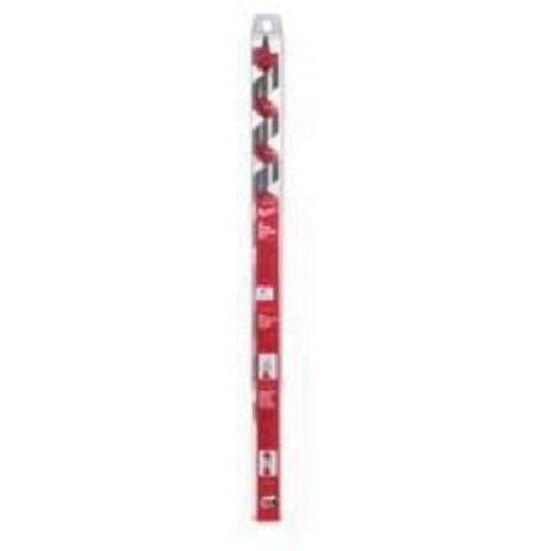 Longue m&egrave;che h&eacute;licoidale pour perceuse, Diam&egrave;tre de 1-3/8", Cannelure 15", Tige 7/16" hexagonal Moffatt Supply & Specialties