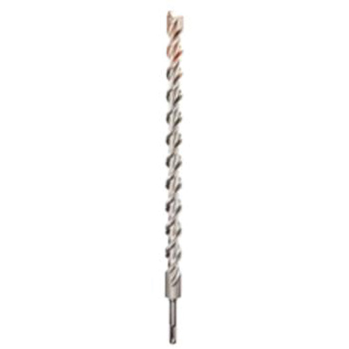 Foret &agrave; 2 cannelures pour perceuse &agrave; percussion M/2, 1", Tige SDS-Plus, Carbure Moffatt Supply & Specialties