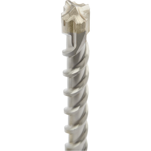 MX4 4-Cutter SDS-Plus Rotary Hammer Drill Bit, 1", SDS-Plus Shank, Carbide Moffatt Supply & Specialties