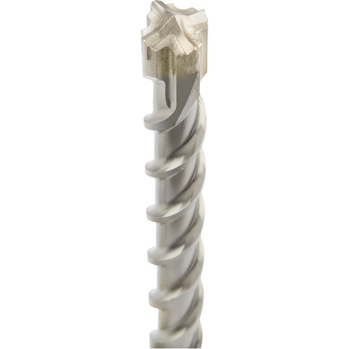 MX4 4-Cutter SDS-Plus Rotary Hammer Drill Bit, 1-1/8", SDS-Plus Shank, Carbide Moffatt Supply & Specialties