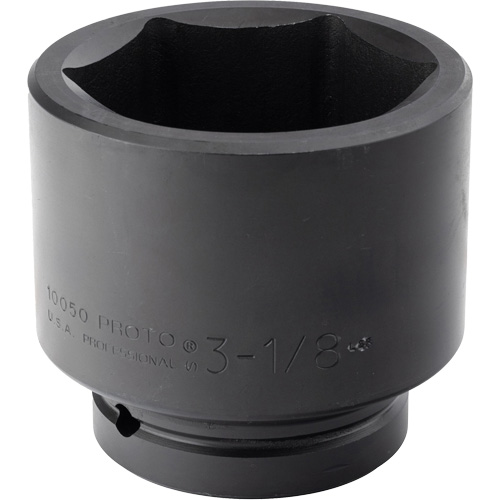 Socket, Impact, 3-1/8", 1" Drive, 6 Points Moffatt Supply & Specialties