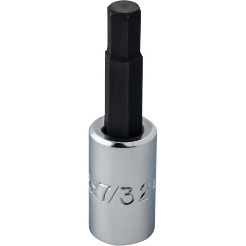 Socket, Hex, 1/4" x 1-7/8" L, 1/4" Drive Moffatt Supply & Specialties