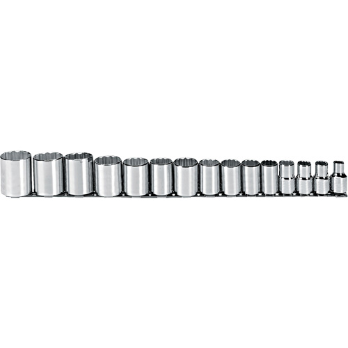 Jeu de douilles, 15 Mcx, Prise de 1/2" Moffatt Supply & Specialties
