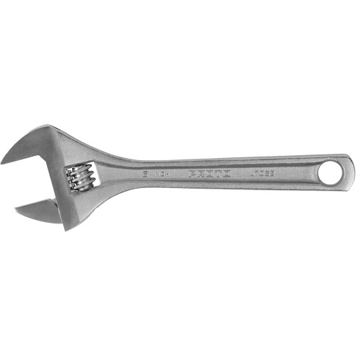 Adjustable Wrench, 6" L, Plain Moffatt Supply & Specialties