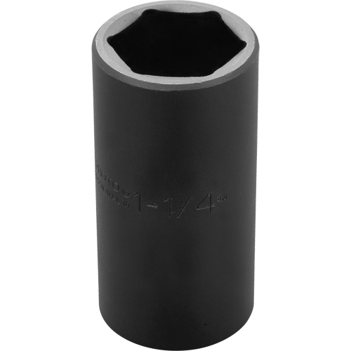 Socket, Impact, 1-1/4", 1/2" Drive, 6 Points, Deep Moffatt Supply & Specialties