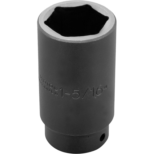 Socket, Impact, 1-5/16", 1/2" Drive, 6 Points, Deep Moffatt Supply & Specialties