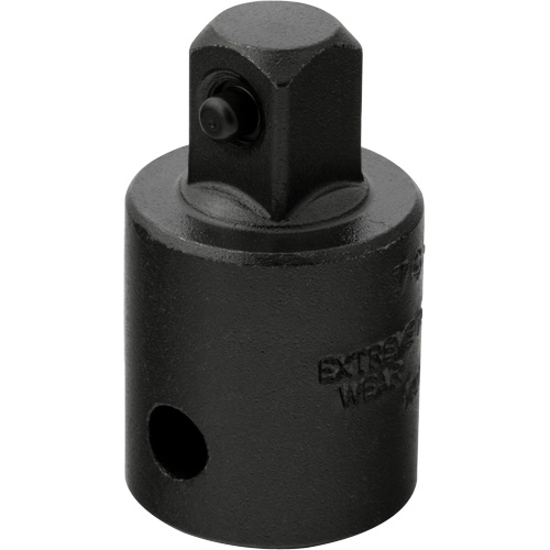 Socket Adapter, Impact, 1/2" Drive, 3/8" Socket, 1-7/16" L Moffatt Supply & Specialties