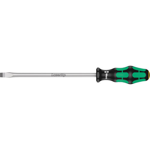 Tapered Slotted Screwdriver, 3/8", 12" L, Plastic Handle Moffatt Supply & Specialties