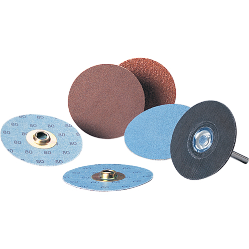 Disque &agrave; changement rapide Standard Abrasives, 3" dia., Grain P240, Oxyde d'aluminium Moffatt Supply & Specialties